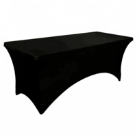 Product photo Table cover 01, 1200x600, black from the manufacturer ChiedoCover, product picture, real product photo