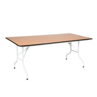 Product photo Table Leader 2, 2400*900, white, beech from the manufacturer ChiedoCover, product picture, real product photo