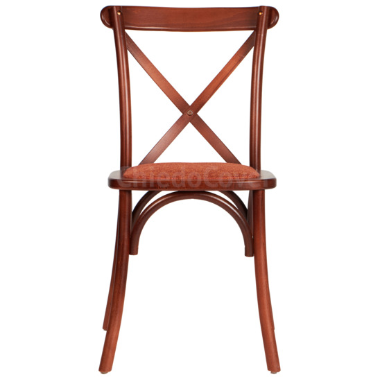 Crossback chair, mahogany, with cushion - photo 2