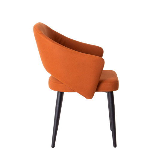 Fly chair, faux suede flex 428, metal legs - photo 2