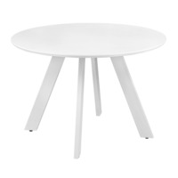 Product photo Oakland table d1000, HPL White matt from the manufacturer ChiedoCover, product picture, real product photo