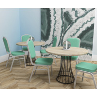 Product photo Chair Hit 25mm - white, leatherette white from the ChiedoCover company.