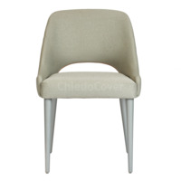 Product photo Mila's chair, grey matting from the ChiedoCover company.