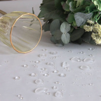 Product photo Round tablecloth D2200, zhuravinka, white surface from the ChiedoCover company.