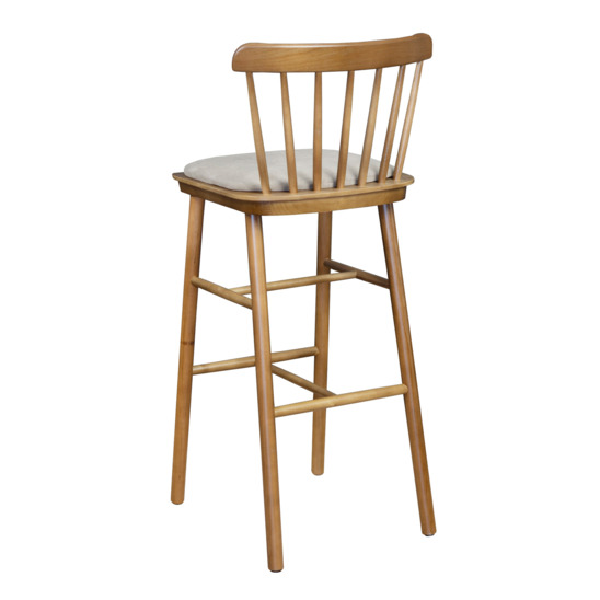 Tucker bar stool with built-in cushion - photo 3