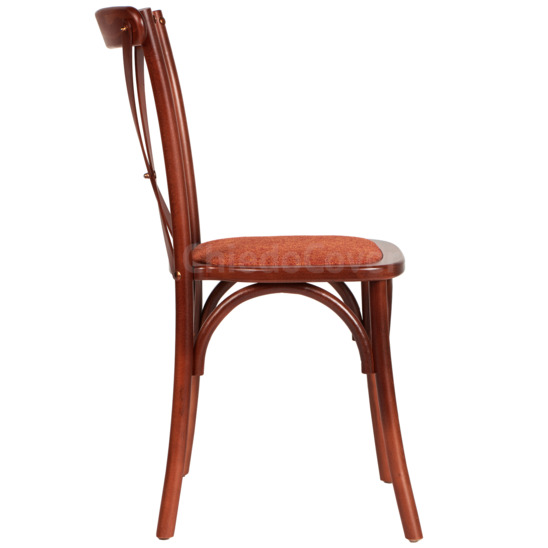 Crossback chair, mahogany, with cushion - photo 4