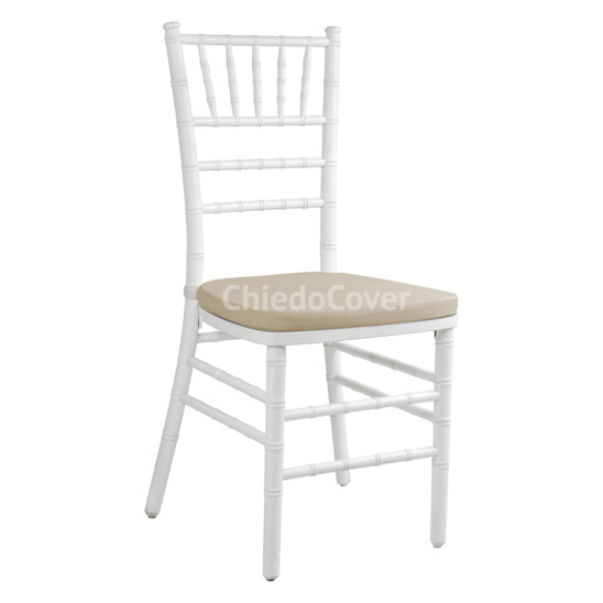 Pillow 3 cm for Chiavari chair beige velour - photo 1