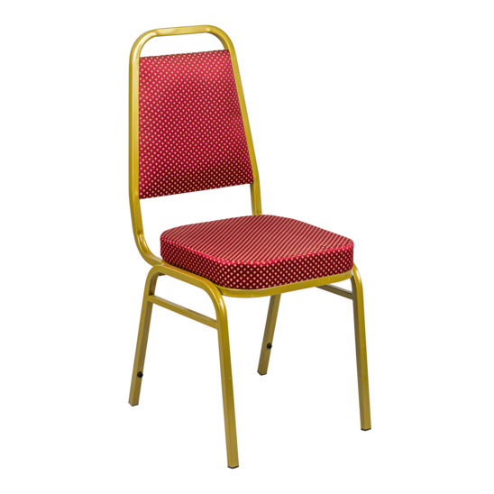 Chicago chair, gold, crown red - photo 1