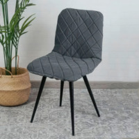 Product photo Chair cover with CHILLY backrest, grey from the ChiedoCover company.