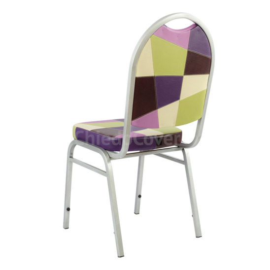 Asia chair 20mm, leatherette, patchwork - صور 3