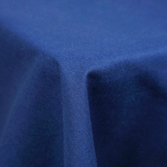 Blue linen tablecloth - photo 1