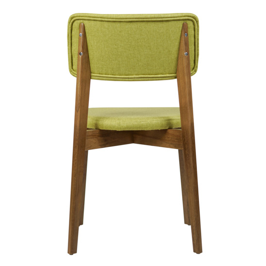 Topas chair, Matting Montreal72 mustard, light walnut - photo 4