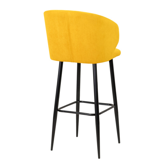 Marco's bar stool, yellow - photo 4