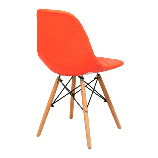 Cover E07 for Eames chair, coral leatherette - photo 2