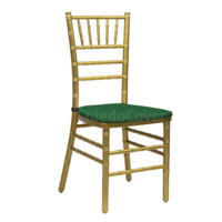 Product photo Chiavari chair cushion 01, 2cm, green from the manufacturer ChiedoCover, product picture, real product photo