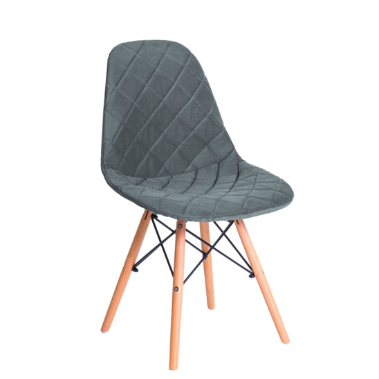 E06 chair cover for Eames, grey - photo 1