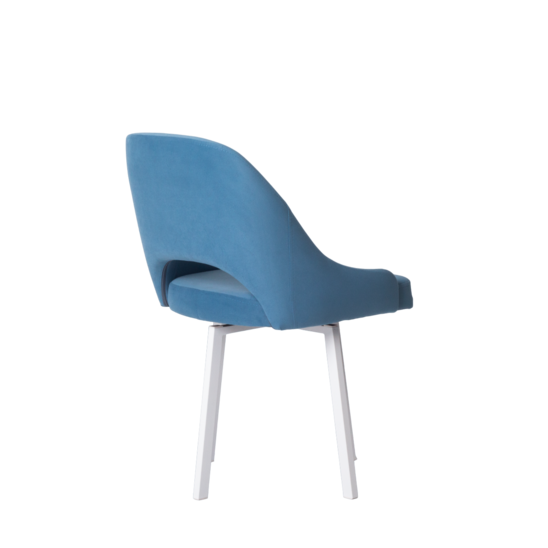 Mila chair on a rotating base, velour Velutto 72 - photo 5