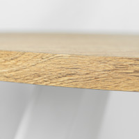 Product photo Voltaire table d1000, HPL Patinated oak from the ChiedoCover company.