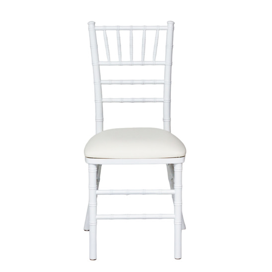 Chiavari chair-2 white, with upholstered seat - photo 2