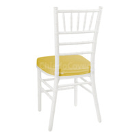 Product photo Chiavari chair cushion 01, 5 cm, yellow from the ChiedoCover company.