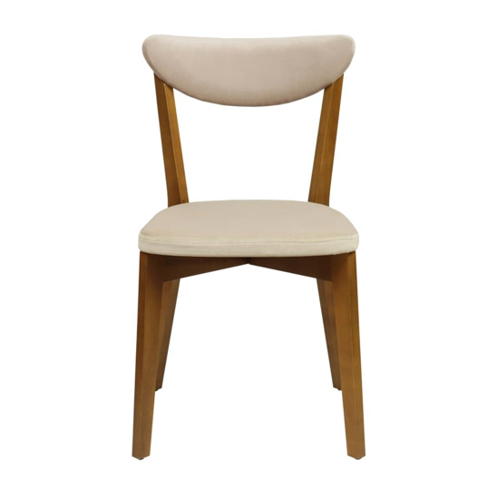 Ruby chair, beige velour - photo 2