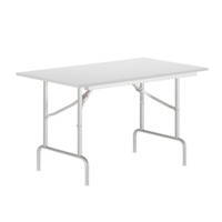 Product photo Table Leader 1, 1500x800, white, PVC edge from the manufacturer ChiedoCover, product picture, real product photo