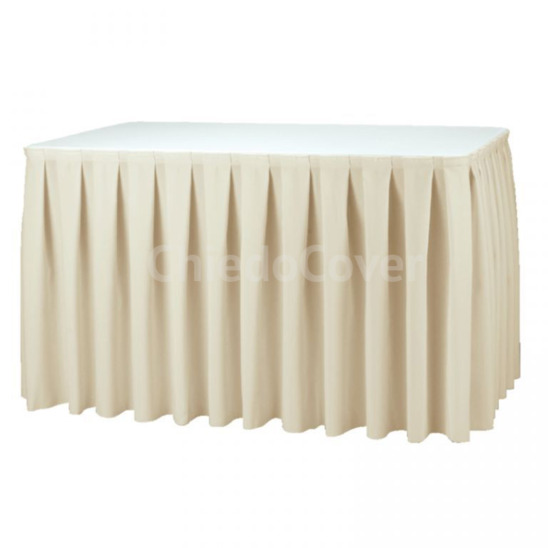 Set of Table with buffet skirt - صور 7