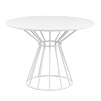 Product photo Zhi-Shi table d1000, HPL White matt from the manufacturer ChiedoCover, product picture, real product photo