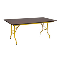 Product photo Table Leader 2, 1800x800, wenge, gold from the manufacturer ChiedoCover, product picture, real product photo