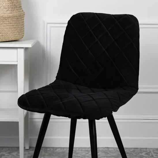 Chair cover with CHILLY backrest, black - photo 3