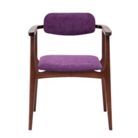 Product photo Gavi chair, Sharli velour 10, legs beech stain antique walnut from the ChiedoCover company.