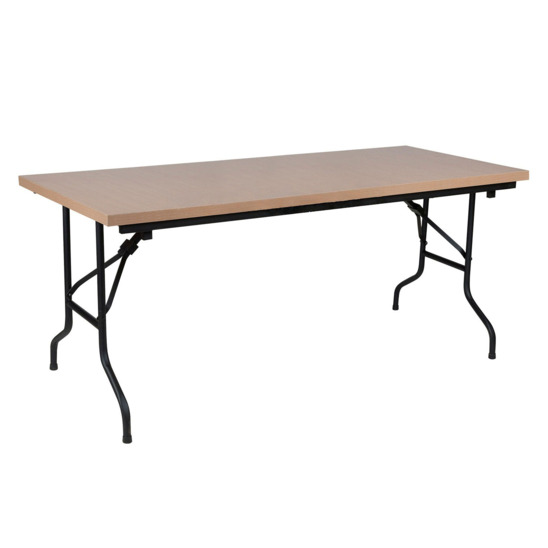 Table Leader 2, 1800x900, 26mm, dark beech, black - photo 1