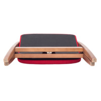 Product photo Folding chair Clack, red from the ChiedoCover company.