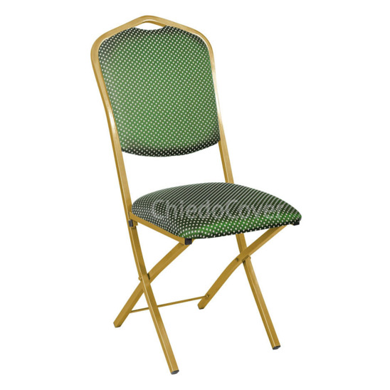 Hit 20mm folding chair, gold, crown green - photo 1