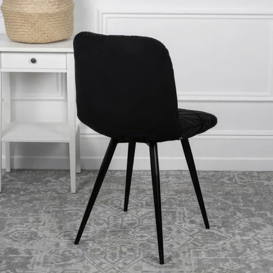 Chair cover with CHILLY backrest, black - photo 4