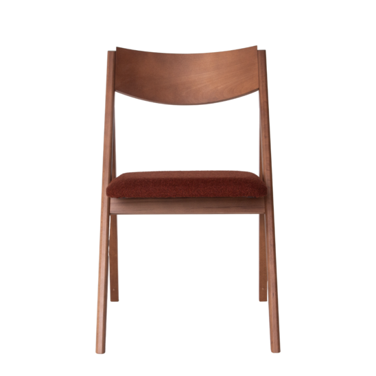 Clack chair, boucle Lanvin 497, legs beech stain light walnut - photo 2