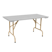 Product photo Leader 1 table, 1500*800 outdoor rack, grey, champagne from the manufacturer ChiedoCover, product picture, real product photo