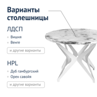 Product photo Voltaire table d1200, patina from the ChiedoCover company.