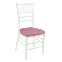 Product photo Chiavari chair cushion 01, 3 cm, pink from the manufacturer ChiedoCover, product picture, real product photo