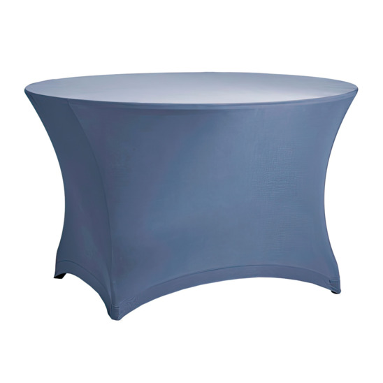 Table cover 03, grey-blue - photo 1