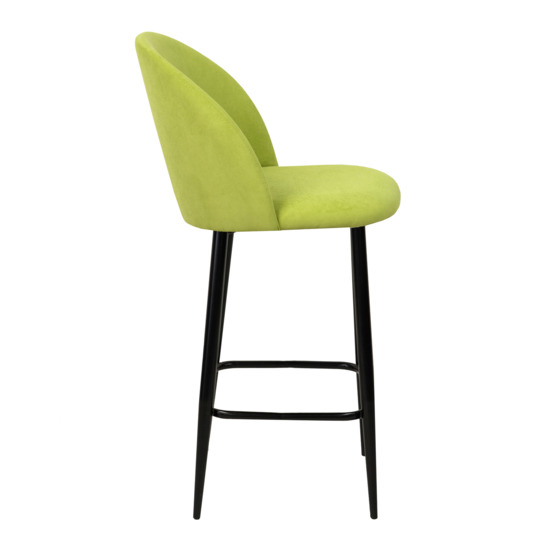 Solar semi-bar stool, light green, seat height 65 cm - photo 3