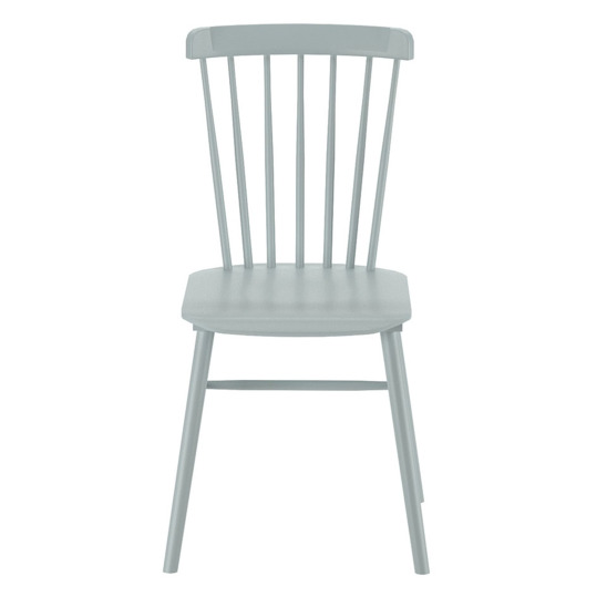 Tucker chair, light grey wooden - photo 2