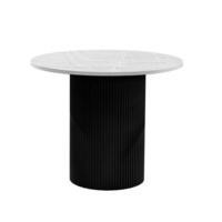 Product photo HPL marble Food Court Table from the manufacturer ChiedoCover, product picture, real product photo