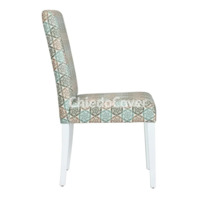 Product photo Hague velour chair OSCAR 046  from the ChiedoCover company.