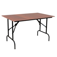 Product photo Table Leader 1, 900*600, walnut, black, PVC edge, without bumpers from the manufacturer ChiedoCover, product picture, real product photo