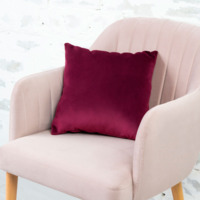 Product photo Decorative pillow With bodies, burgundy from the ChiedoCover company.