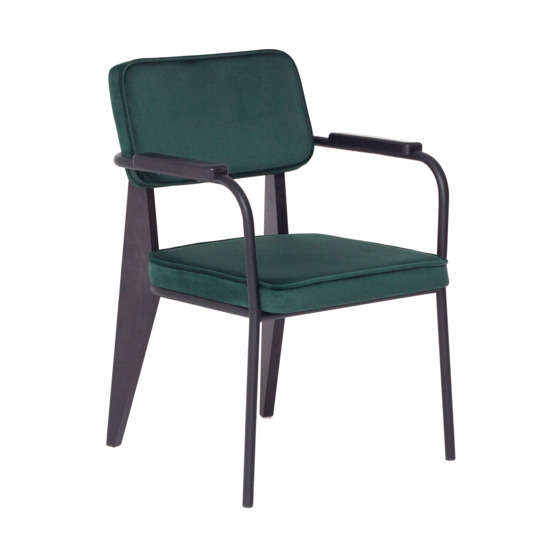 Mix chair, green velour - photo 1