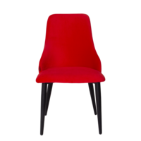 Product photo Aer chair, Evita 29 velour, metal 40*20 RAL 9005 from the ChiedoCover company.