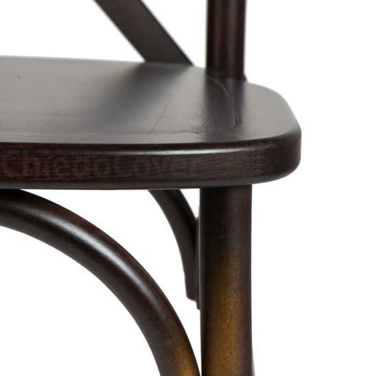 Crossback chair, wenge, gradient - photo 7