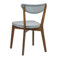 Product photo Ruby chair, Novus 905 velour, antique walnut from the ChiedoCover company.